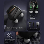 Portable Fascia Gun Muscle Massager.