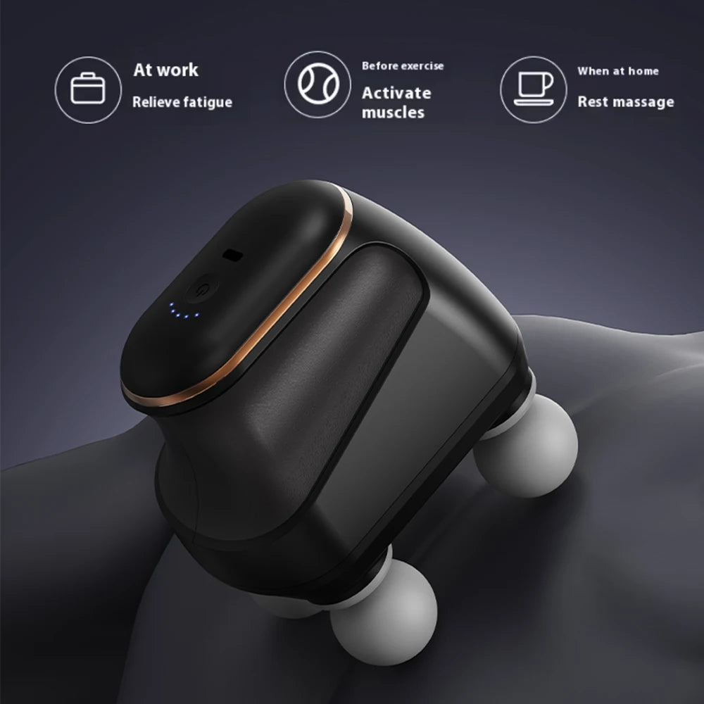 Portable Fascia Gun Muscle Massager.